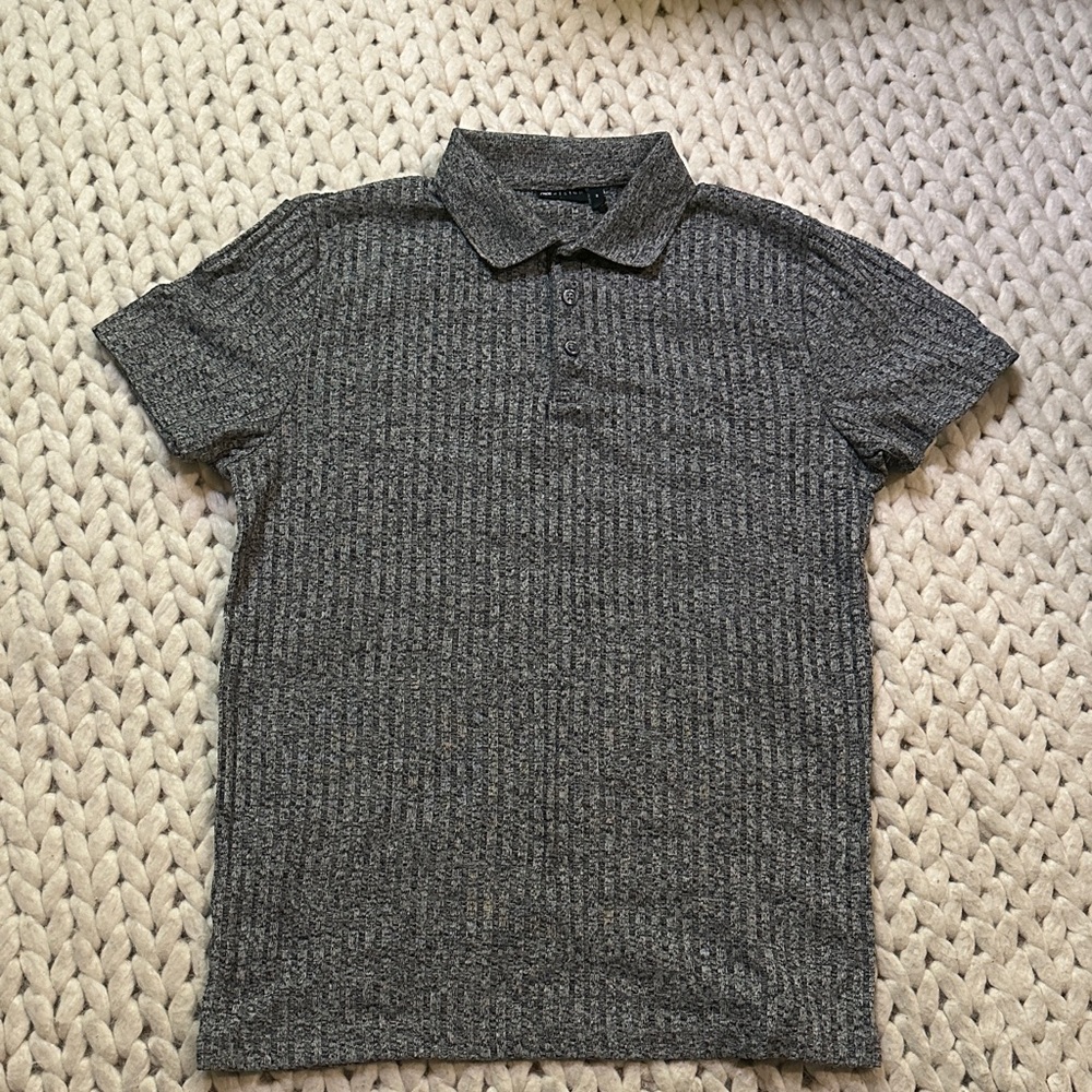 ASOS Charcoal Polo Shirt